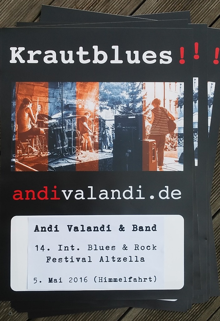 Andi Valandi & Band auf dem 14. Int. Blues & Rock Festival Altzella